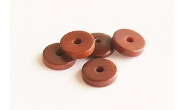 Rondelle 15mm Chocolat