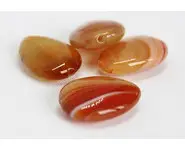 Goutte agate 19x25mm